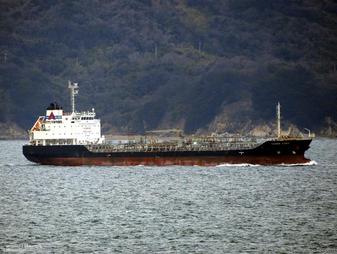 Silver-Aries - Chemical Oil Products Tanker vessel registered in Panama