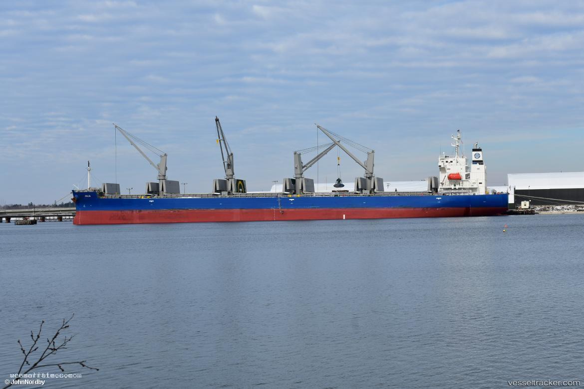 Julia - Bulk Carrier vessel registered in Liberia