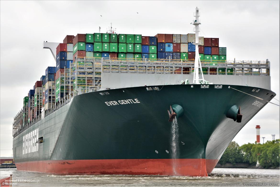 Ever-Gentle - Container Ship vessel registered in Liberia