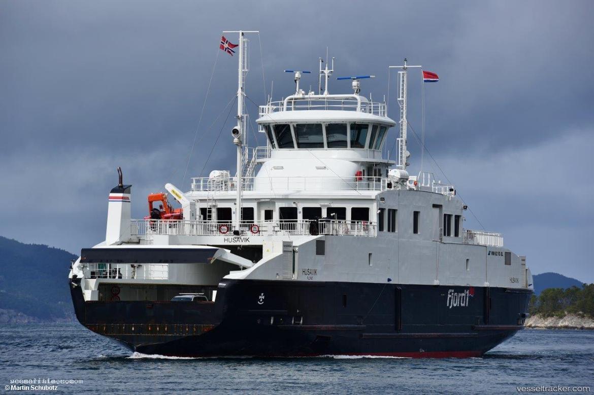 Husavik - Passenger Ro Ro Cargo Ship vessel registered in Norway