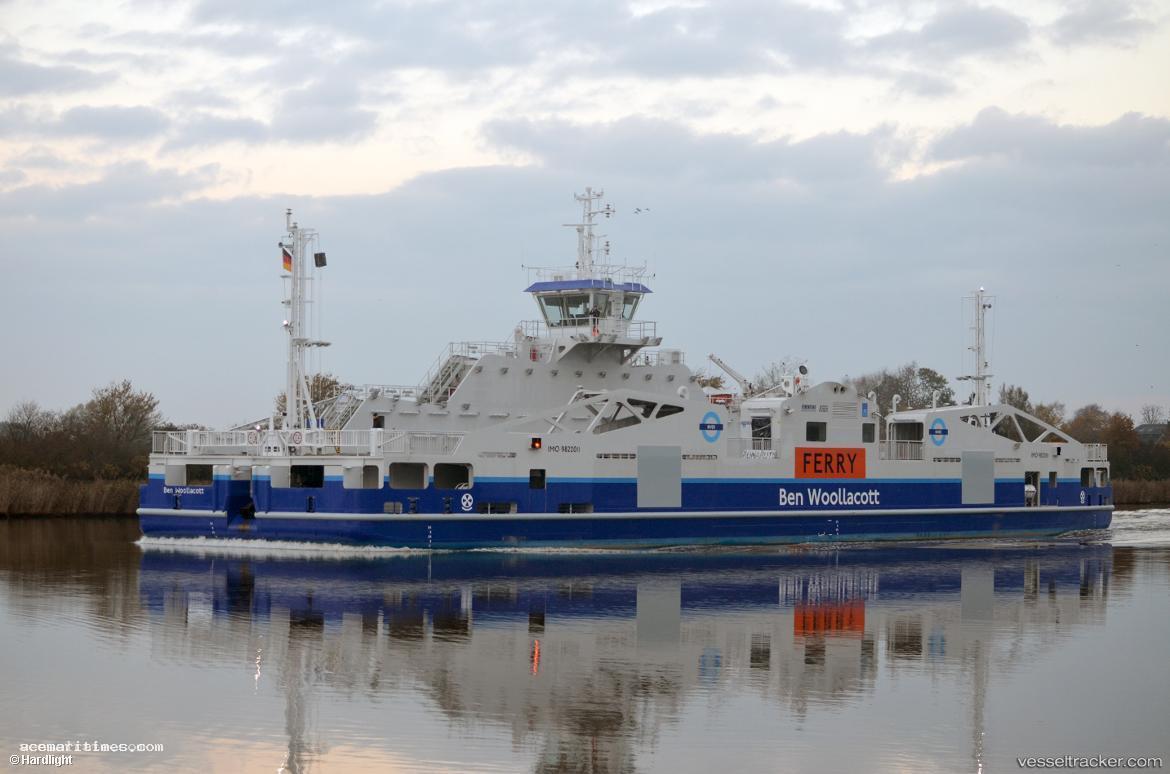 Ben-Woollacott - Passenger Ro Ro Cargo Ship vessel registered in United Kingdom