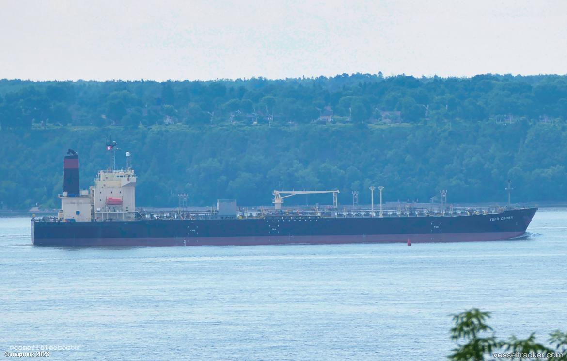 Yufu-Crown - Chemical Oil Products Tanker vessel registered in Marshall Islands