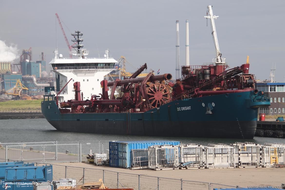 Dc-Orisant - Hopper Dredger vessel registered in Netherlands
