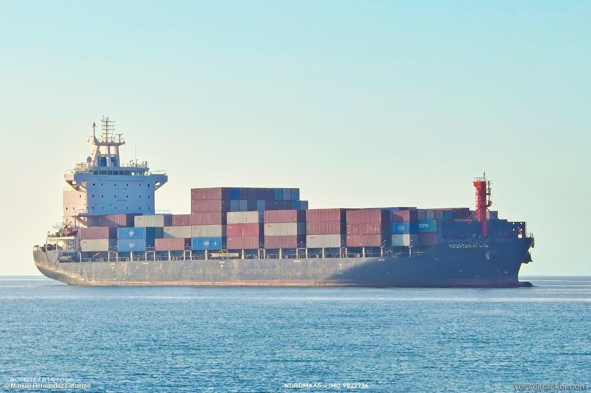 Nordmaas - Container Ship vessel registered in Cyprus
