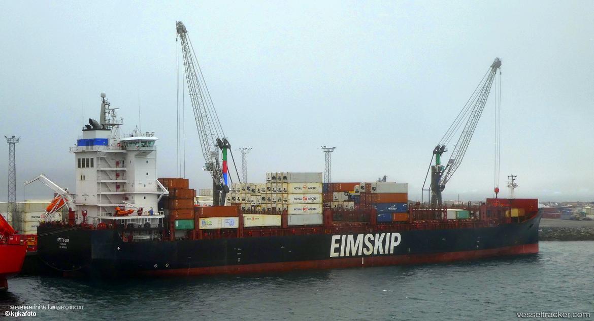 Dettifoss - Container Ship vessel registered in Faeroe Islands