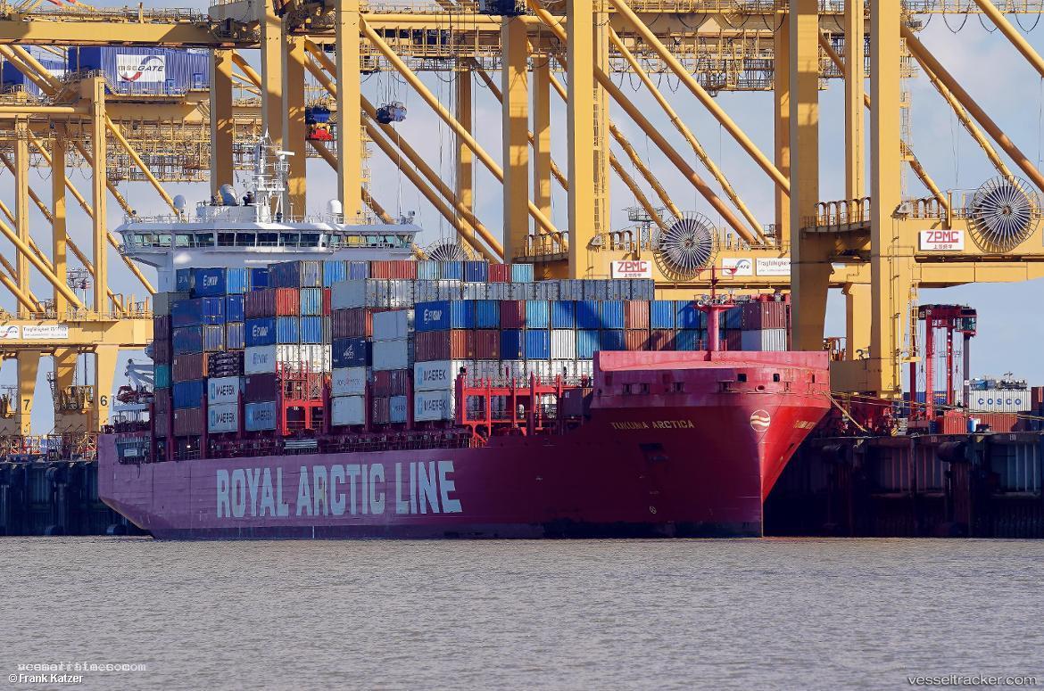 Tukuma-Arctica - Container Ship vessel registered in Denmark