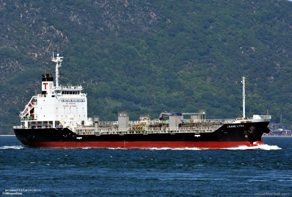 Crane-Lyra - Chemical Oil Products Tanker vessel registered in Panama