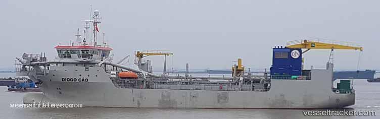 Diogo-Cao - Hopper Dredger vessel registered in Luxembourg