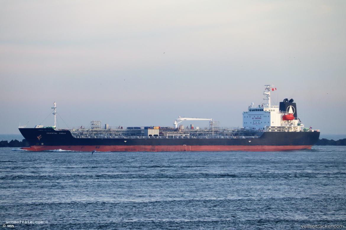 Oriental-Viola - Chemical Oil Products Tanker vessel registered in Panama