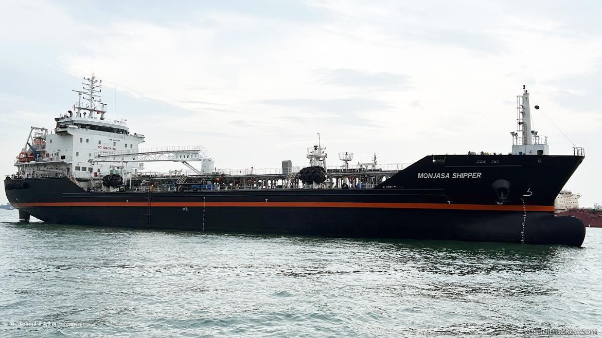Monjasa-Shipper - Service Ship vessel registered in Liberia