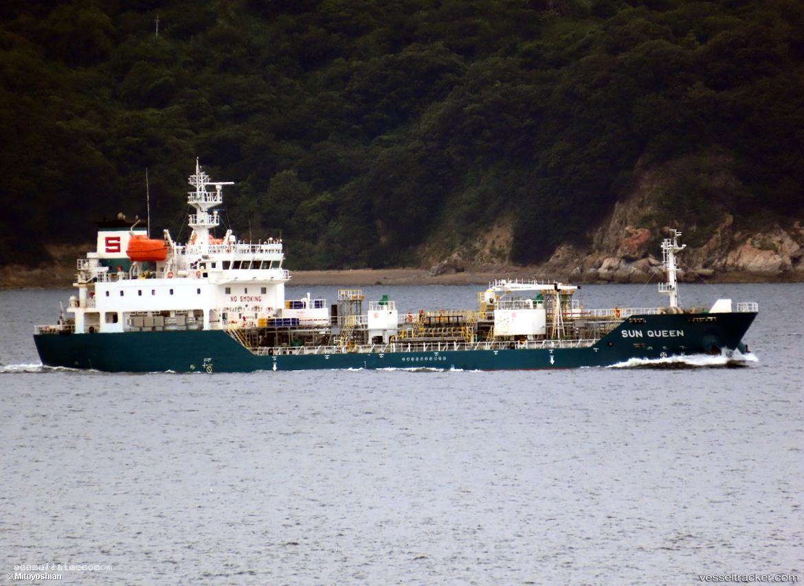 Sun-Queen - Chemical Oil Products Tanker vessel registered in Panama