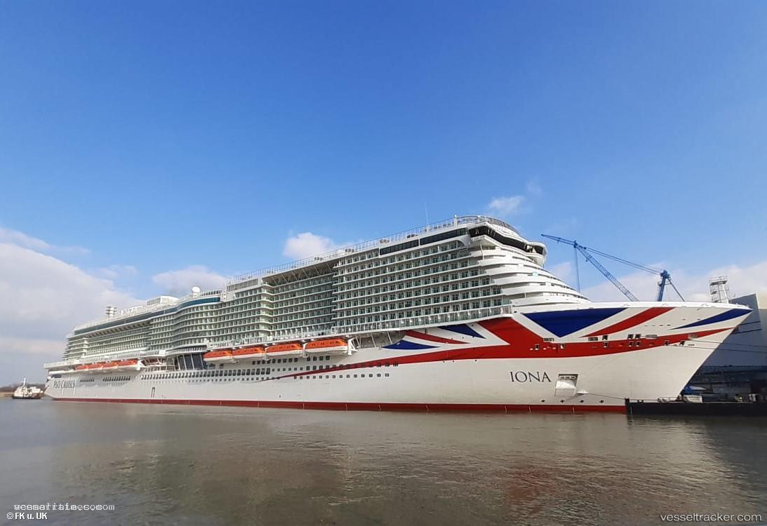 Iona - Cruise Ship vessel registered in Bermuda