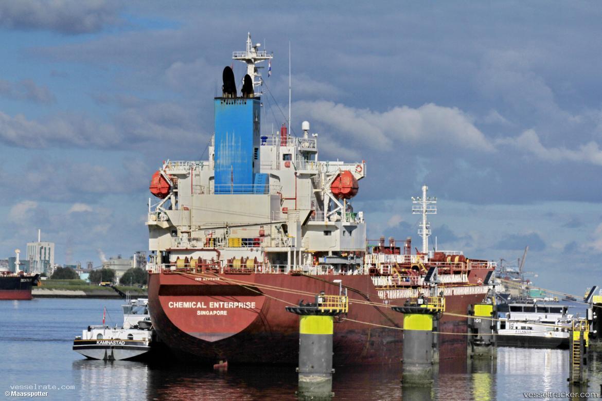 Chemical-Enterprise - Chemical Oil Products Tanker vessel registered in Singapore