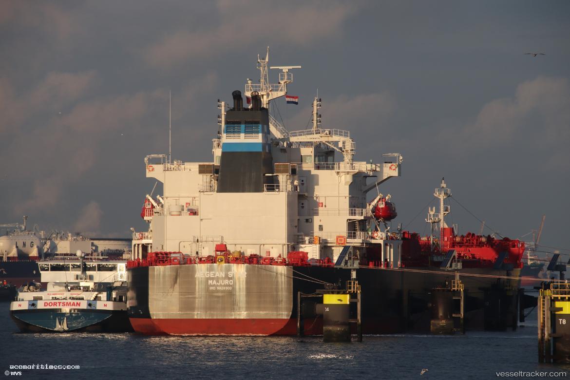 Aegean-Star - Chemical Oil Products Tanker vessel registered in Marshall Islands