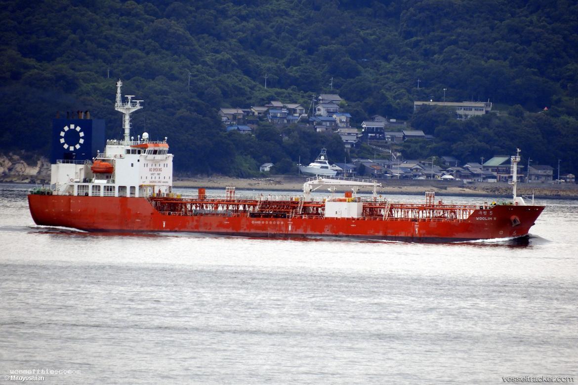 Woolim.5 - Chemical Oil Products Tanker vessel registered in South Korea
