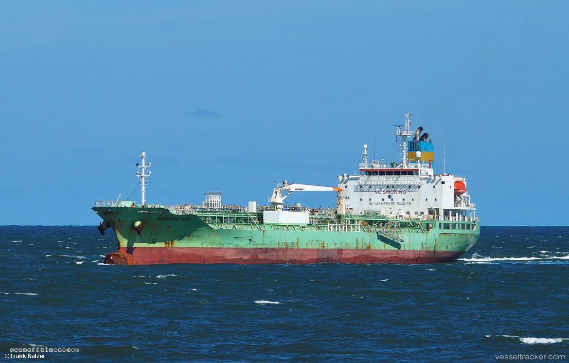Sunrise-Ray - Chemical Oil Products Tanker vessel registered in Liberia