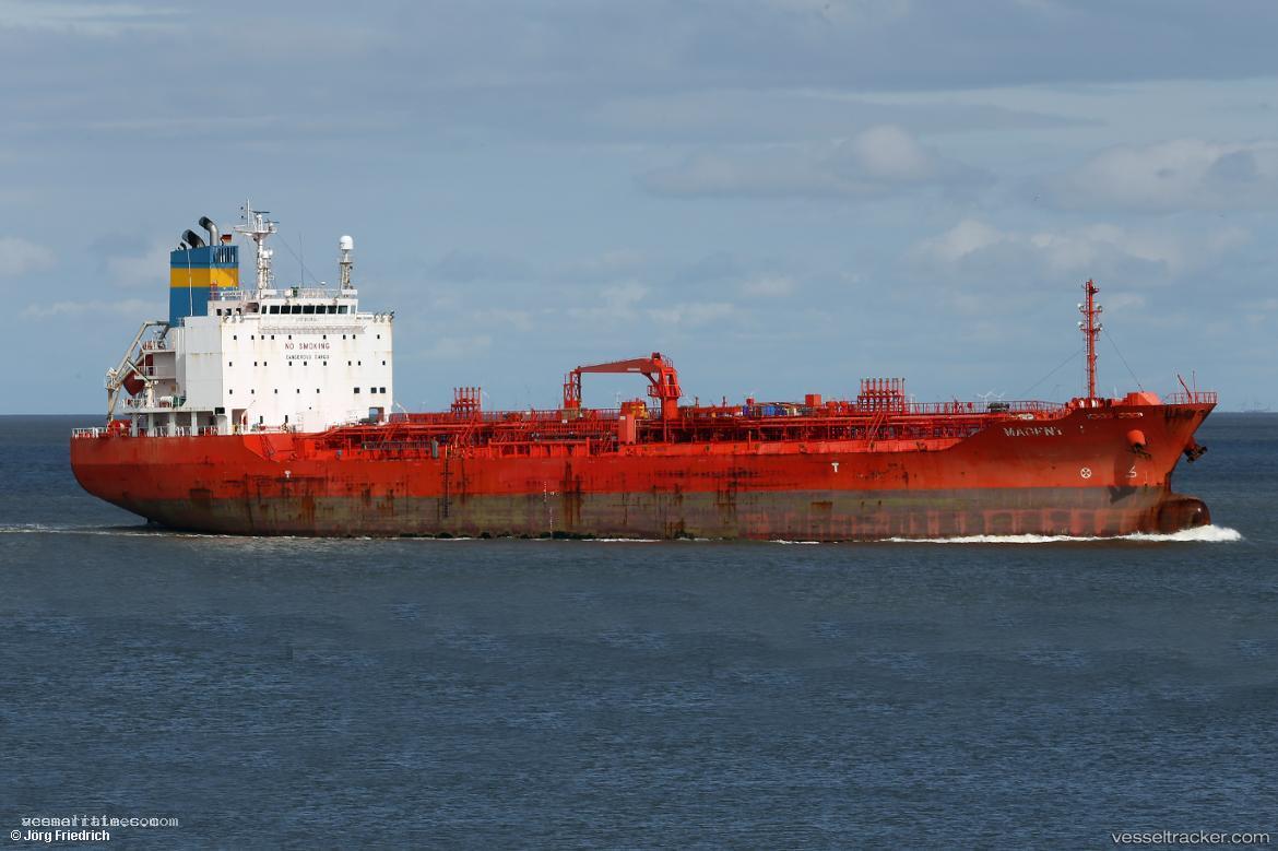 Magenta-Ray - Oil Products Tanker vessel registered in Liberia