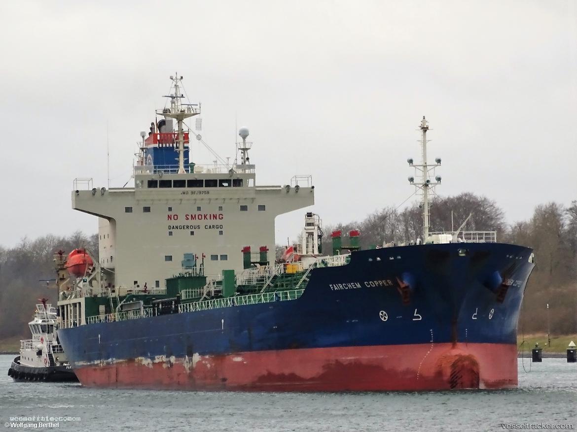 Ginga-Copper - Chemical Oil Products Tanker vessel registered in Marshall Islands