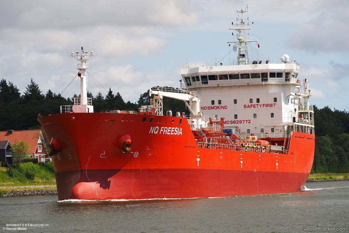 Nq-Freesia - Chemical Oil Products Tanker vessel registered in Malta