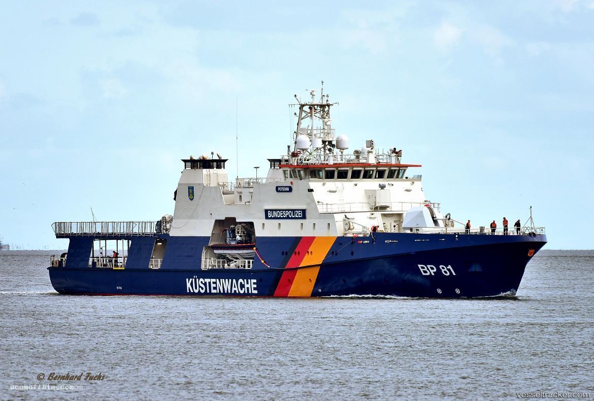 Potsdam - Patrol Vessel vessel registered in Germany