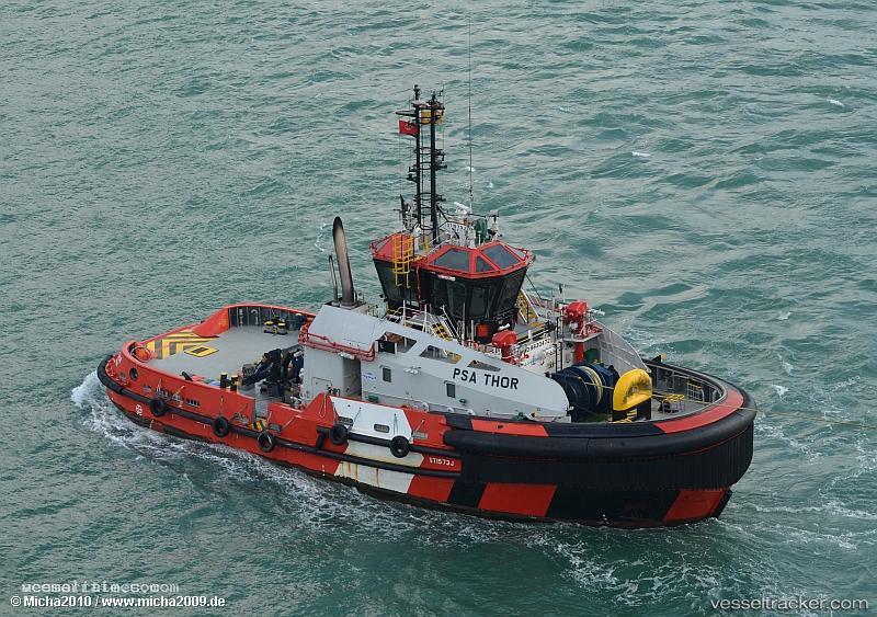 Psa-Thor-Cs03 - Tug vessel registered in Singapore