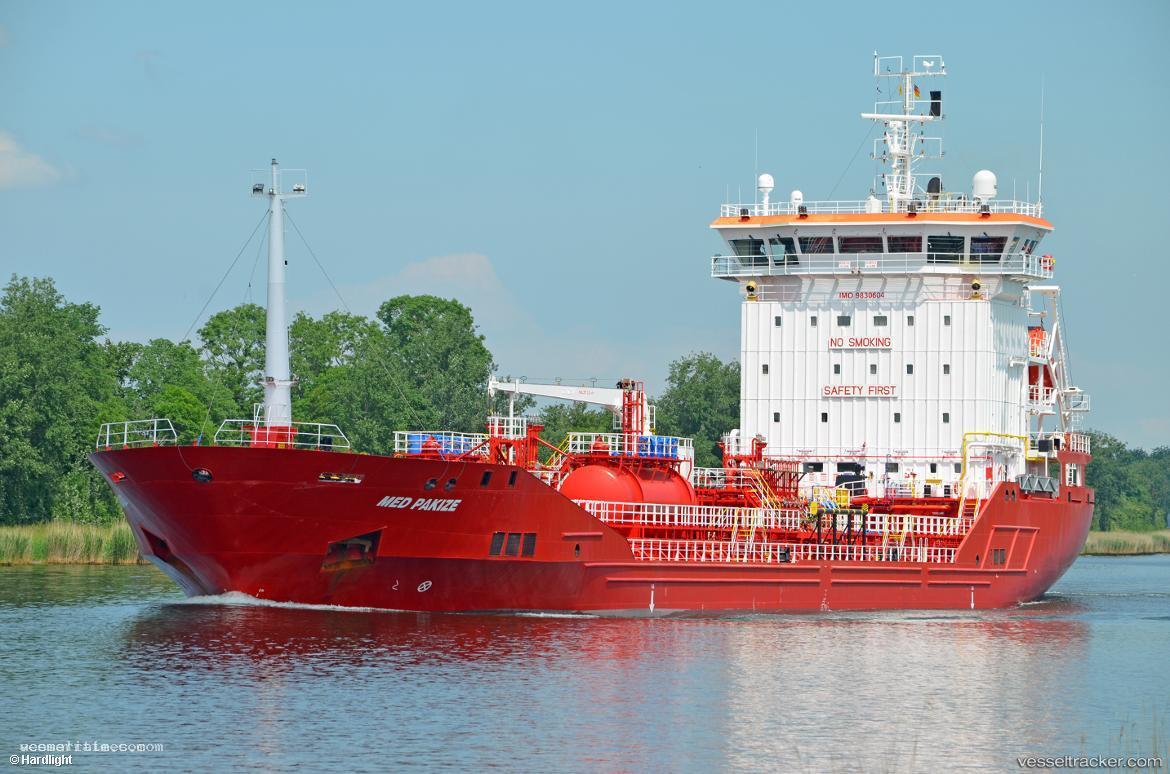 Med-Pakize - Chemical Tanker vessel registered in Malta