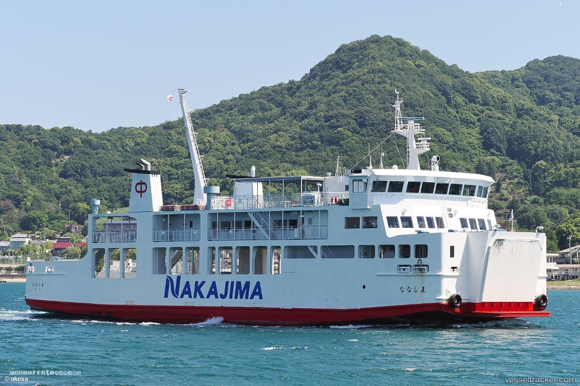 Nanashima - Passenger Ro Ro Cargo Ship vessel registered in Japan