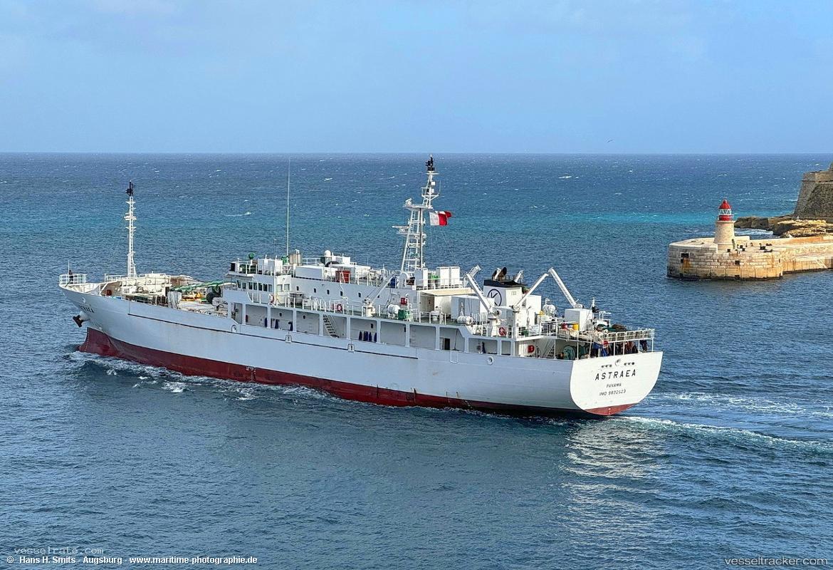 Astraea - Refrigerated Cargo Ship vessel registered in Panama