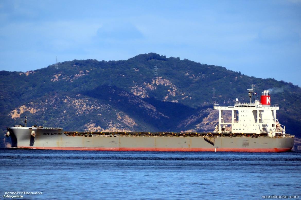 Cape-Sapphire - Bulk Carrier vessel registered in Japan