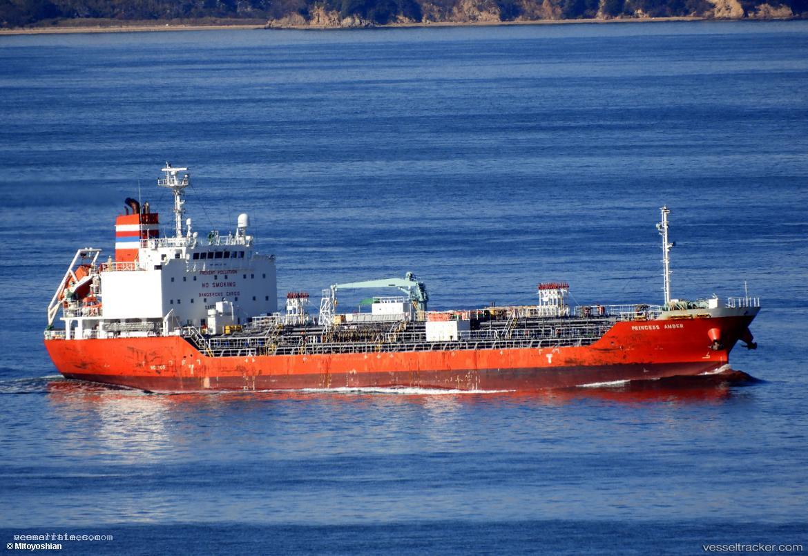 Princess-Amber - Chemical Oil Products Tanker vessel registered in Panama