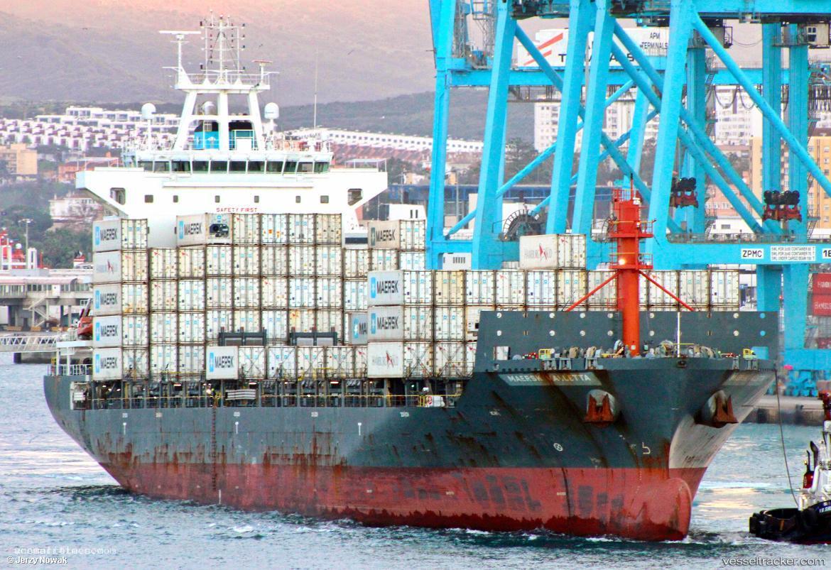 Maersk-Valletta - Container Ship vessel registered in Singapore