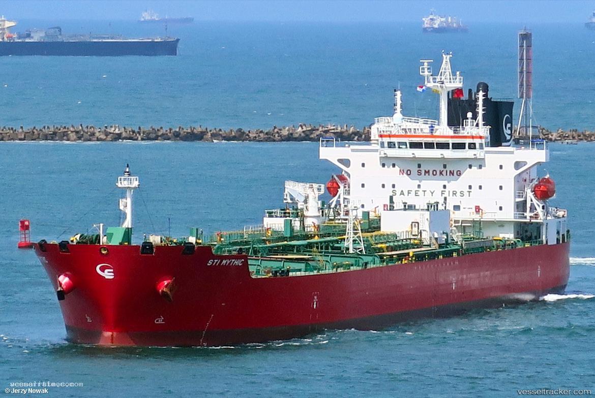 Sti-Mythic - Chemical Oil Products Tanker vessel registered in Marshall Islands