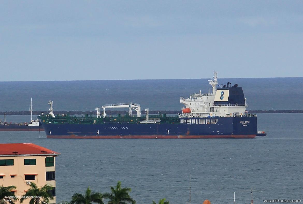 Navig8-Grace - Chemical Oil Products Tanker vessel registered in Singapore
