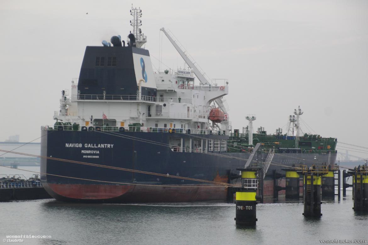 Navig8-Gallantry - Chemical Oil Products Tanker vessel registered in Singapore