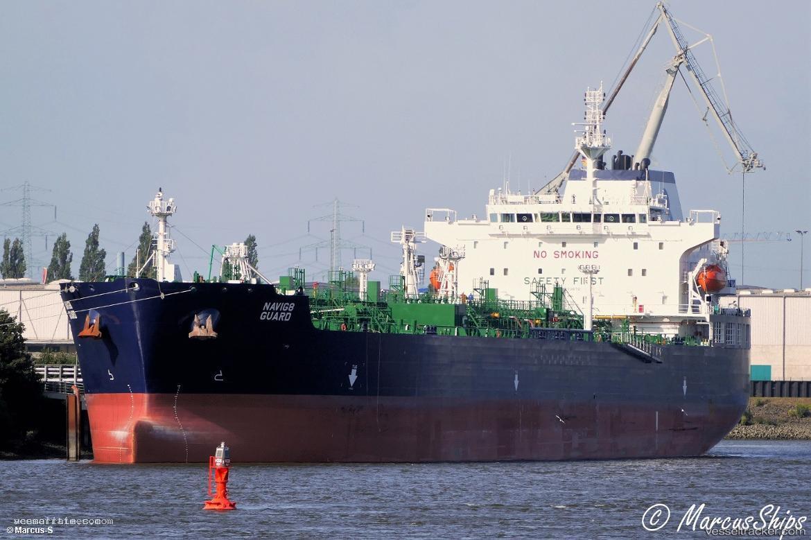 Navig8-Guard - Chemical Oil Products Tanker vessel registered in Liberia