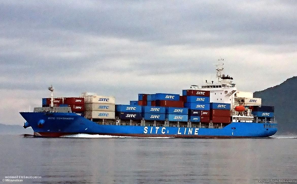 Sitc-Toyohashi - Container Ship vessel registered in Hong Kong