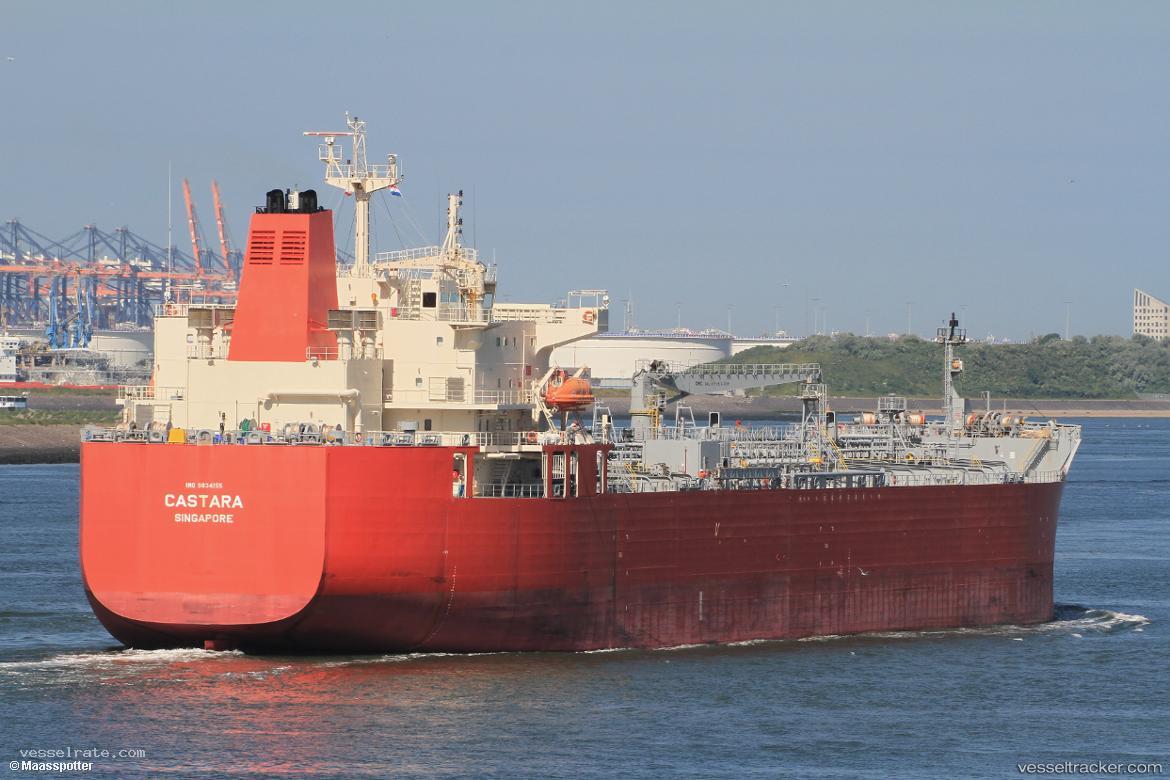 Castara - Chemical Oil Products Tanker vessel registered in Singapore