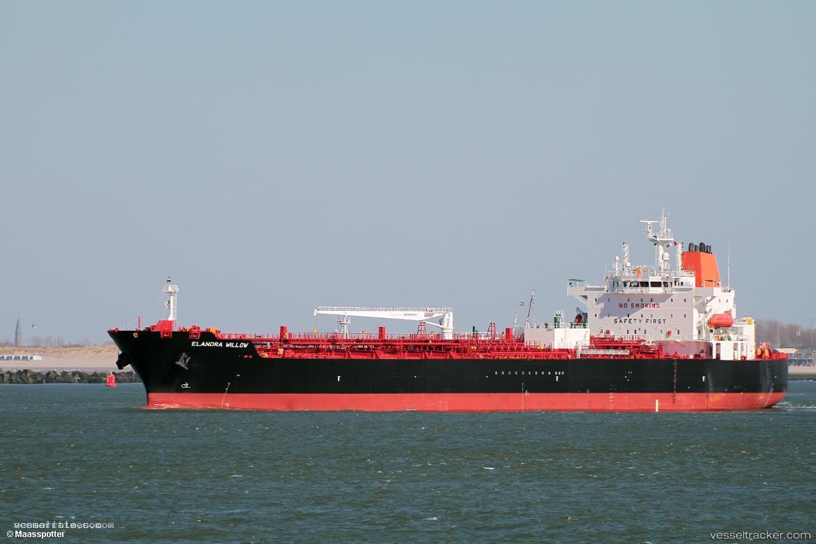Elandra-Willow - Chemical Oil Products Tanker vessel registered in Liberia