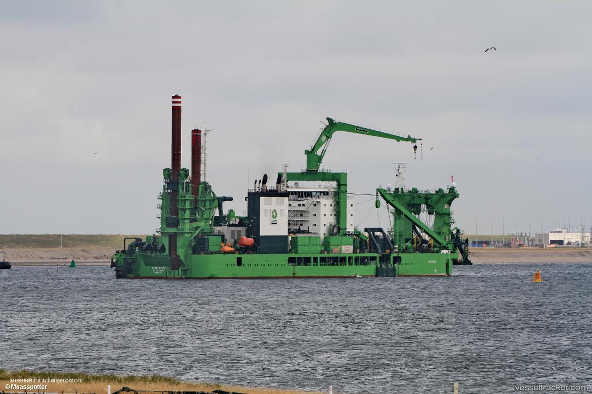 Spartacus - Dredger vessel registered in Luxembourg