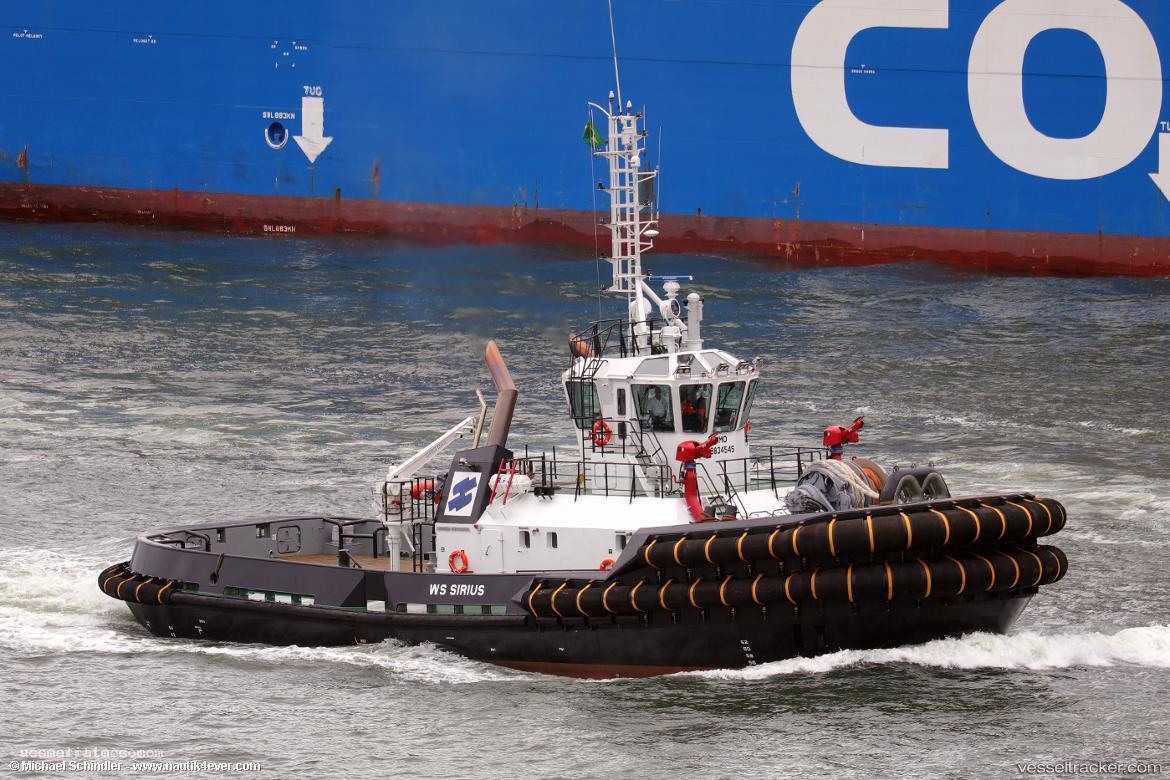 Ws-Sirius - Tug vessel registered in Brazil