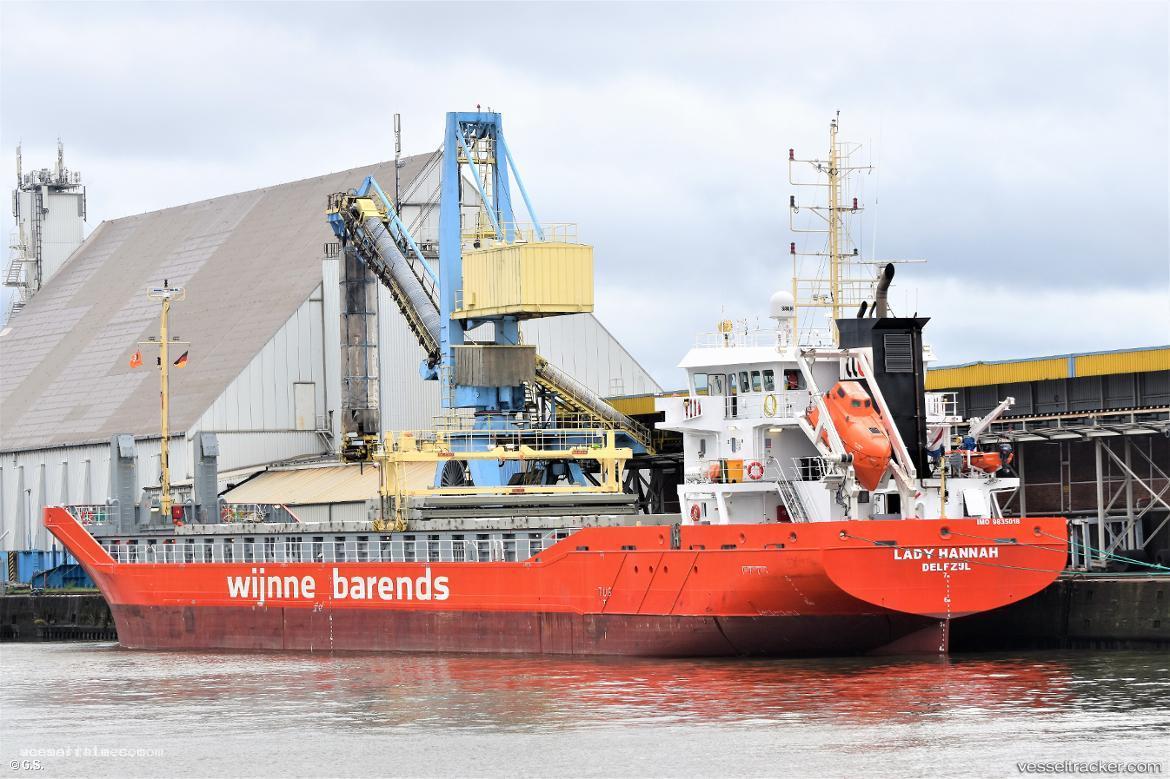 Lady-Hannah - General Cargo Ship vessel registered in Netherlands