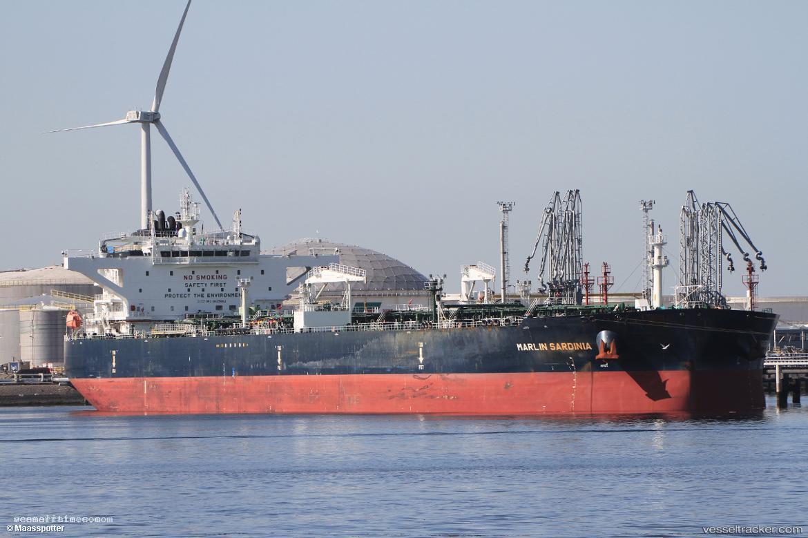 Marlin-Sardinia - Crude Oil Tanker vessel registered in Marshall Islands