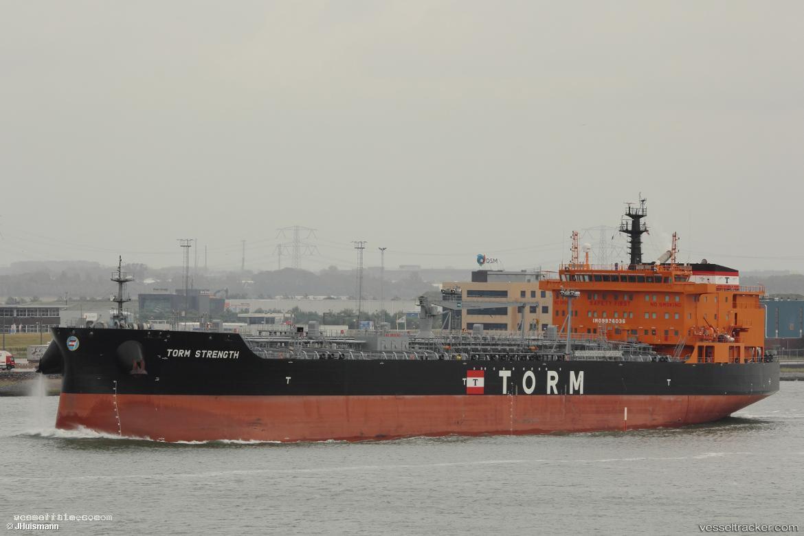 Torm-Strength - Chemical Oil Products Tanker vessel registered in Denmark