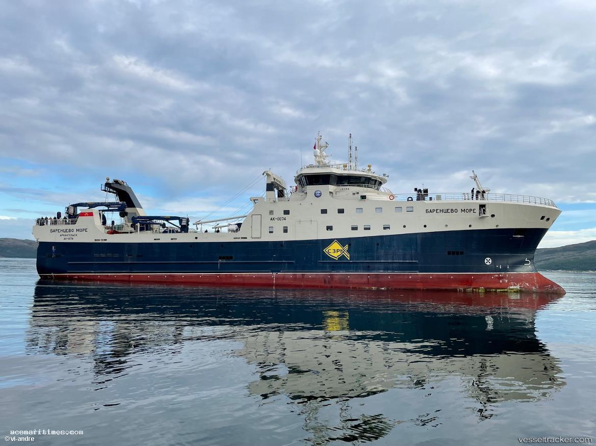 Barentsevo-More - Fishing Vessel vessel registered in Russia