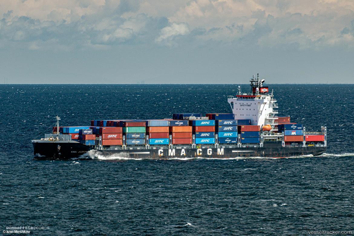 Cnc-Jupiter - Container Ship vessel registered in Malta