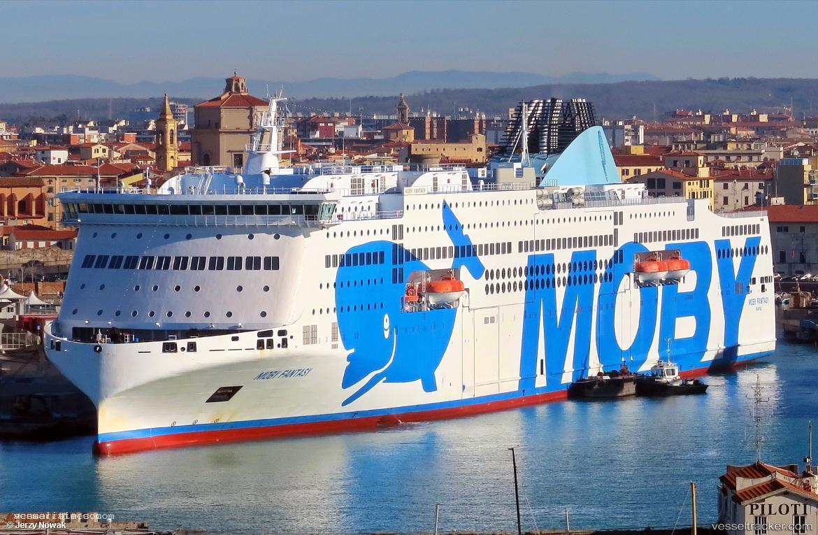 Moby-Fantasy - Passenger Ro Ro Cargo Ship vessel registered in Italy