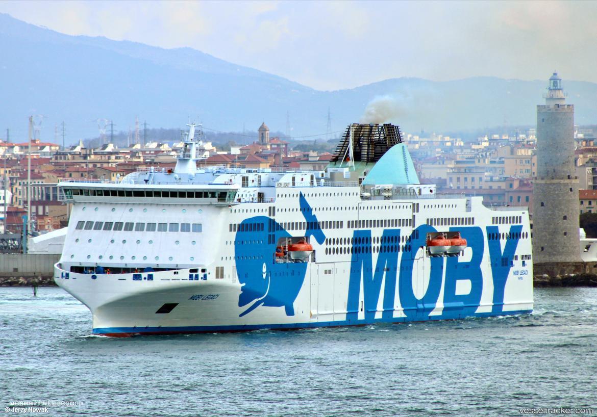 Moby-Legacy - Passenger Ro Ro Cargo Ship vessel registered in Italy