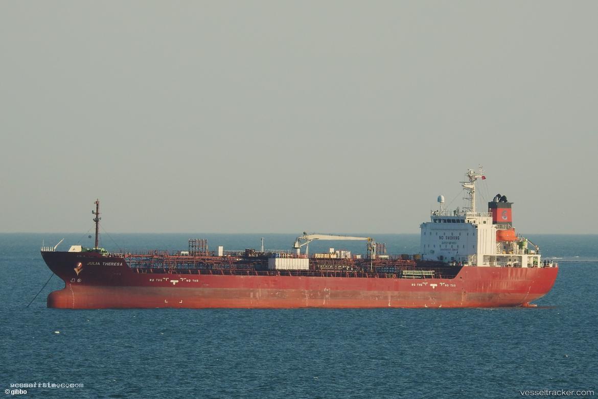 Julia-Theresa - Chemical Oil Products Tanker vessel registered in Malta