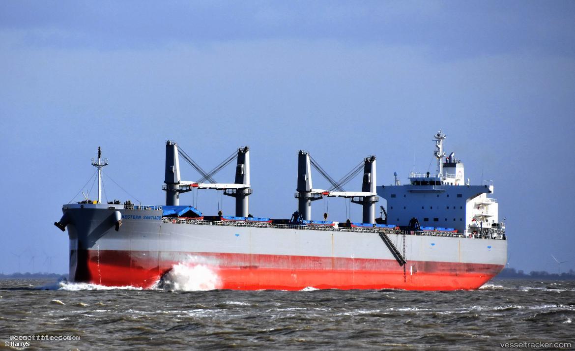 Western-Santiago - Bulk Carrier vessel registered in Philippines