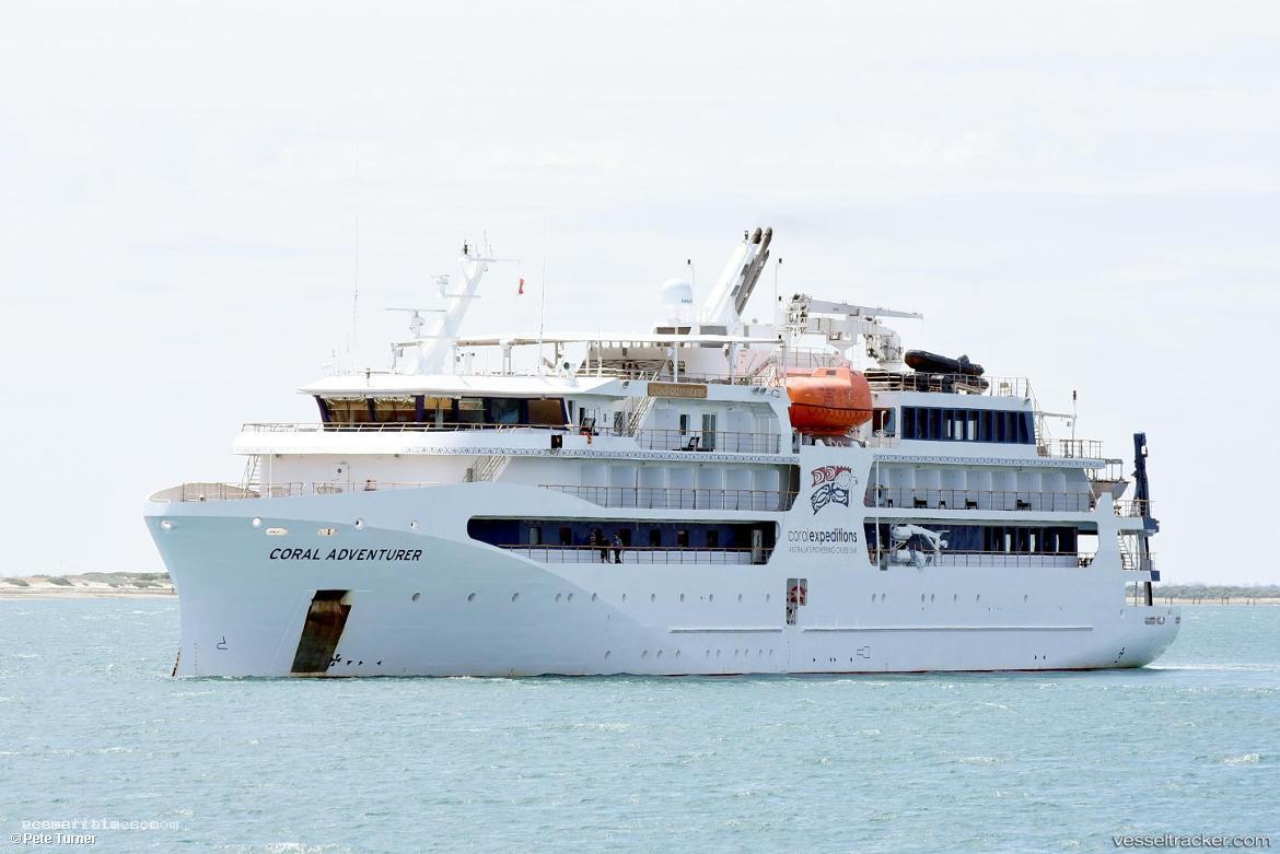 Coral-Adventurer - Cruise Ship vessel registered in Australia